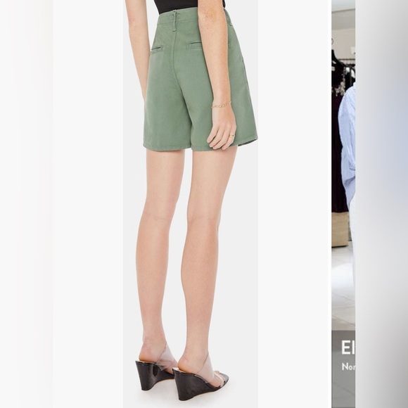 NWT Mother The Pleated Chute Prep Short - Picture 2 of 10